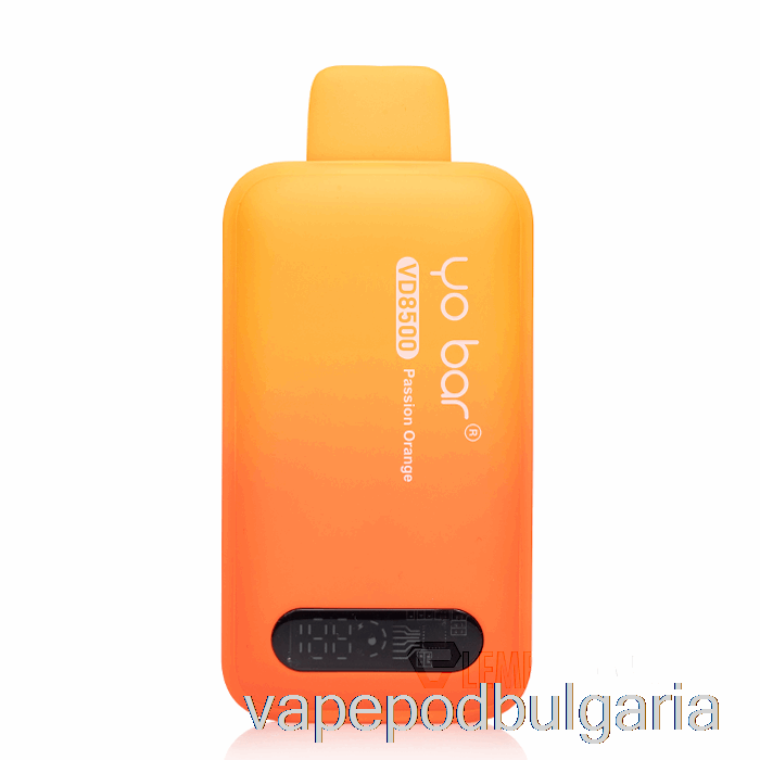 Vape Течности Yo Bar Vd8500 за еднократна употреба Passion Orange